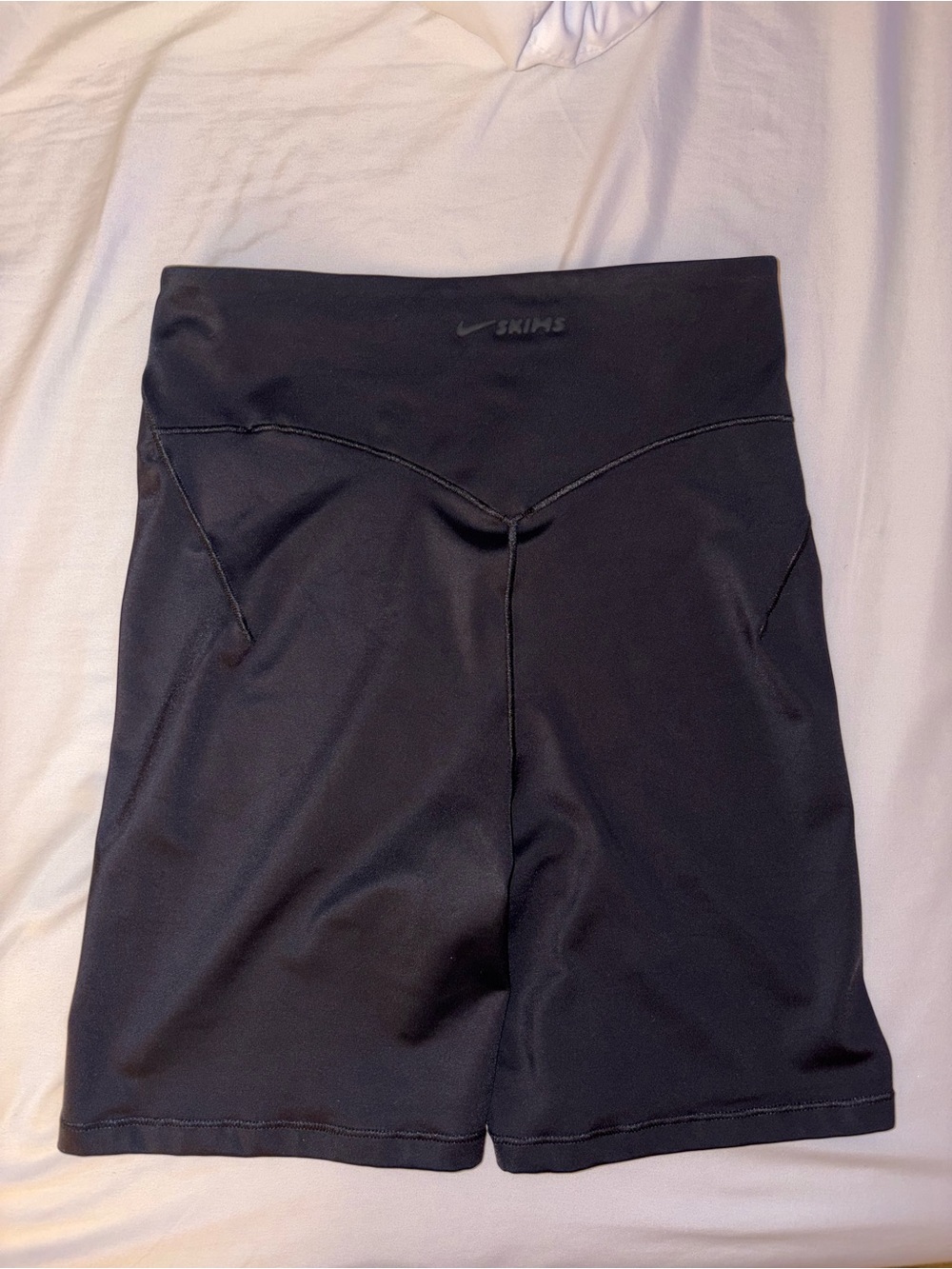 Nike SKIMS Women's Black High-Rise Bike Shorts